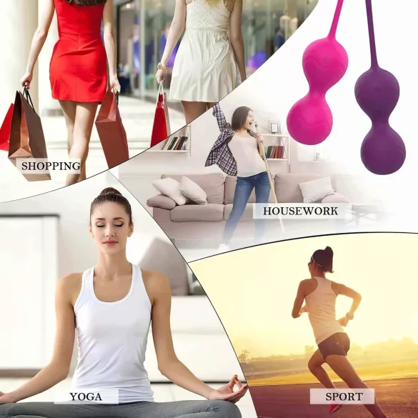 Lonely Winni - vibratore a uovo indossabile controllato tramite app (rosa)