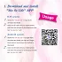 Lonely Winni - vibratore a uovo indossabile controllato tramite app (rosa)