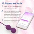 Lonely Winni - vibratore a uovo indossabile controllato tramite app (rosa)