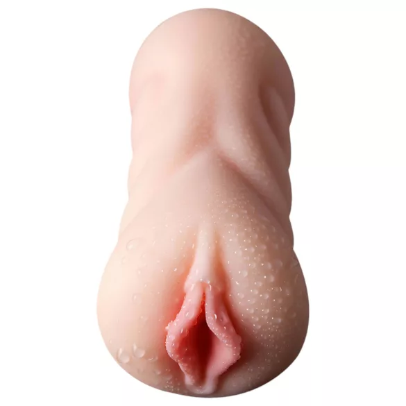 Lonely 2in1 - masturbatore vaginale e orale - silicone - color carne
