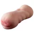 Lonely 2in1 - masturbatore vaginale e orale - silicone - color carne