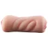 Lonely 2in1 - masturbatore vaginale e orale - silicone - color carne