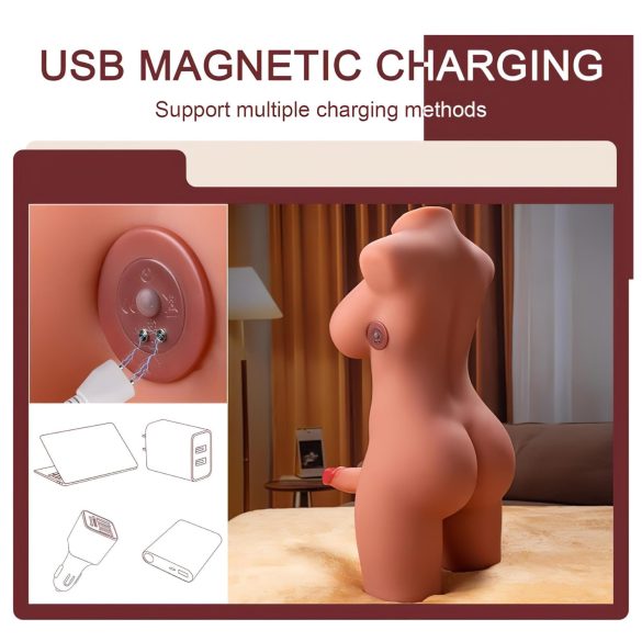 XISE Miah Lady Boy - masturbatore vibrante con funzione spinta