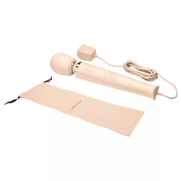 le Wand - vibratore massaggiatore elettrico di lusso - beige