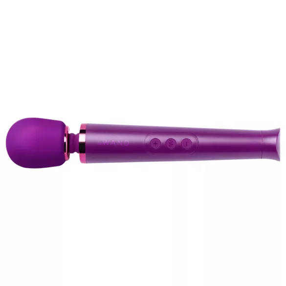 le Wand Petite - vibratore massaggiatore elegante - silicone viola