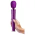 le Wand Petite - vibratore massaggiatore elegante - silicone viola