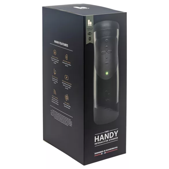 The Handy 1.1 - masturbatore automatico connesso VR - nero