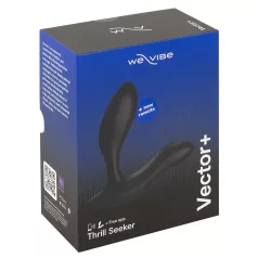 We-Vibe Vector+ - vibratore anale ricaricabile smart - nero