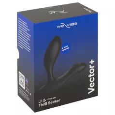   We-Vibe Vector+ - Vibratore anale controllato tramite app (nero)