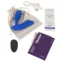 We-Vibe Vector+ - vibratore anale ricaricabile smart - silicone blu