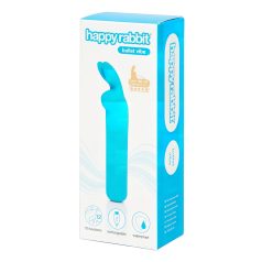   Happyrabbit - mini vibratore rabbit ricaricabile - silicone blu