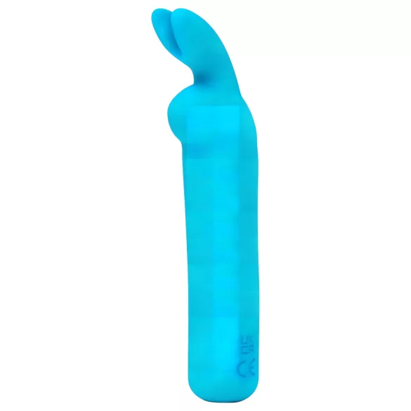 Happyrabbit - mini vibratore rabbit ricaricabile - silicone blu