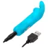 Happyrabbit - mini vibratore rabbit ricaricabile - silicone blu