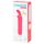 Happyrabbit - mini vibratore rabbit ricaricabile - silicone rosa