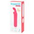 Happyrabbit - mini vibratore rabbit ricaricabile - silicone rosa