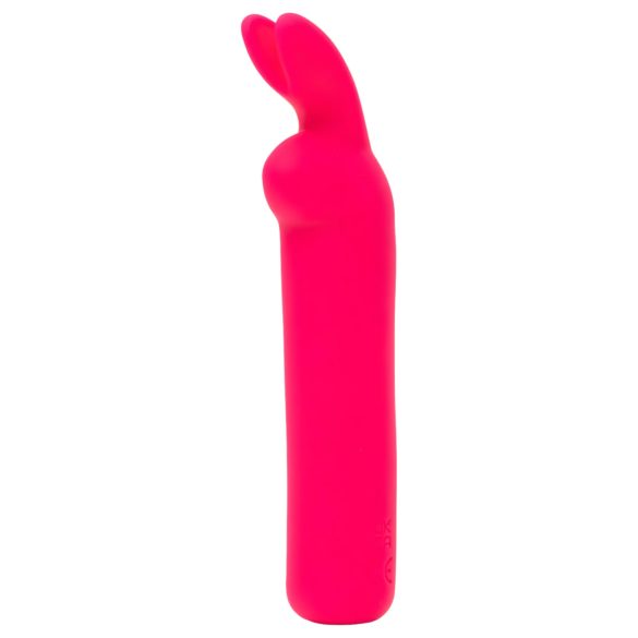 Happyrabbit - mini vibratore rabbit ricaricabile - silicone rosa