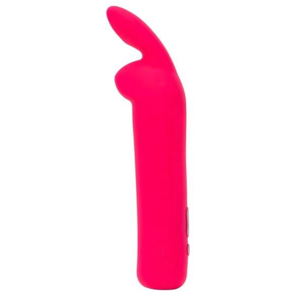 Happyrabbit - mini vibratore rabbit ricaricabile - silicone rosa
