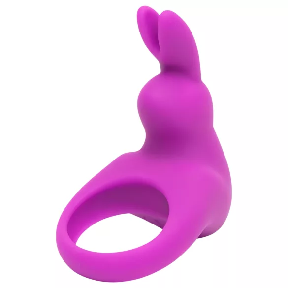 Happyrabbit - anello vibrante per pene ricaricabile - silicone viola