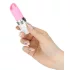 Pillow Talk Lusty - vibratore clitorideo ricaricabile con lingua - silicone rosa