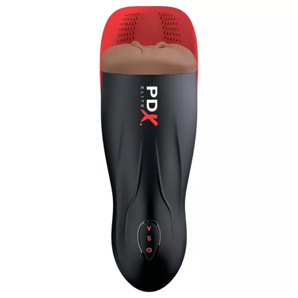 PDX Elite Fuck-O-Matic 2 - masturbatore vaginale a batteria con funzione di suzione