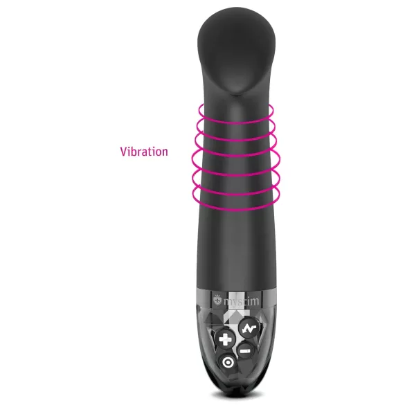 mystim - vibratore elettrico punto G - stimolazione E-Stim - nero