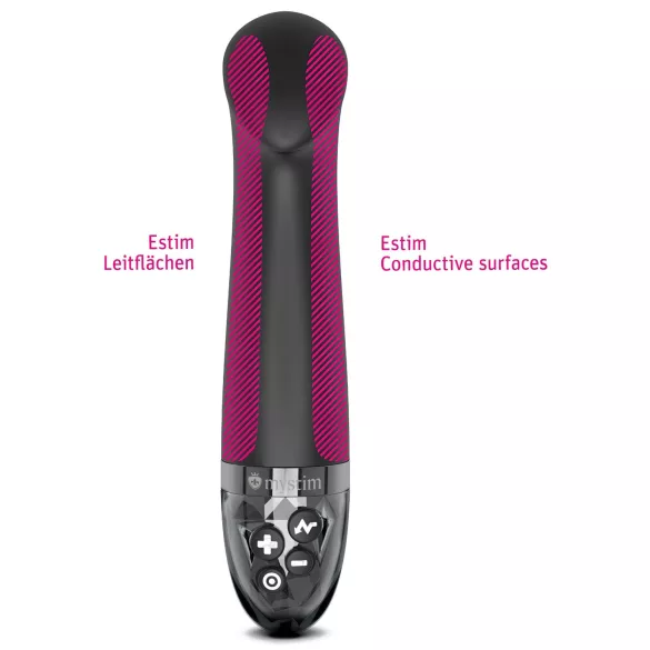 mystim - vibratore elettrico punto G - stimolazione E-Stim - nero