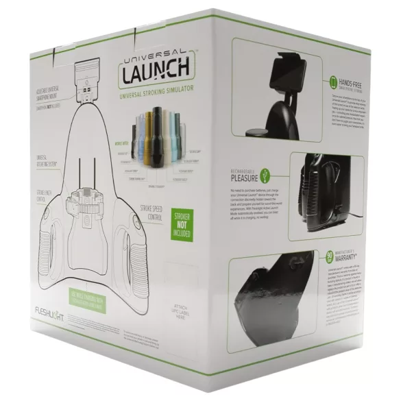 Fleshlight - adattatore universale per masturbatore - nero
