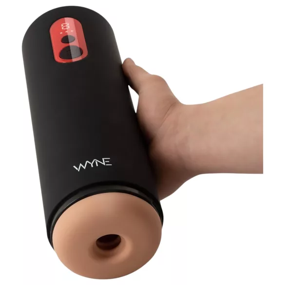 WYNE 08 - masturbatore automatico movimento su e giù - nero