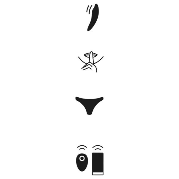 We-Vibe Moxie+ - vibratore clitorideo intelligente con telecomando (turchese)