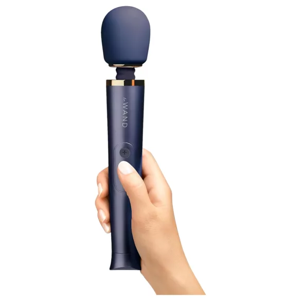Le Wand Petite - vibratore massaggiante ricaricabile - blu
