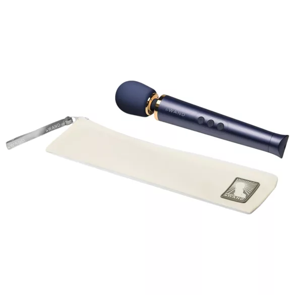Le Wand Petite - vibratore massaggiante ricaricabile - blu