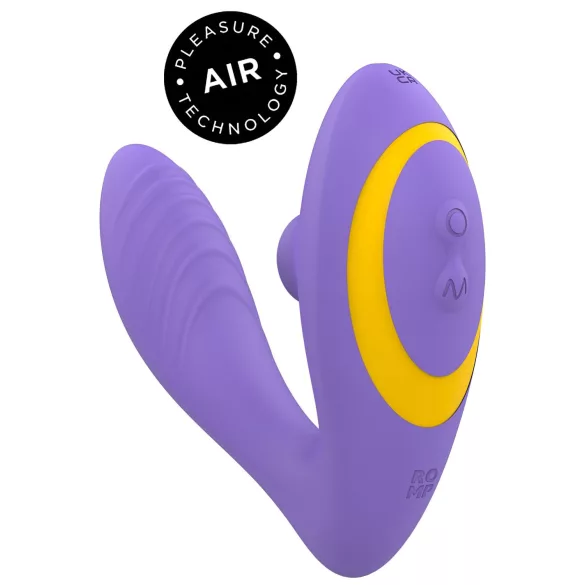 ROMP Reverb - vibratore 2 in 1 con onde d’aria e punto G (viola)