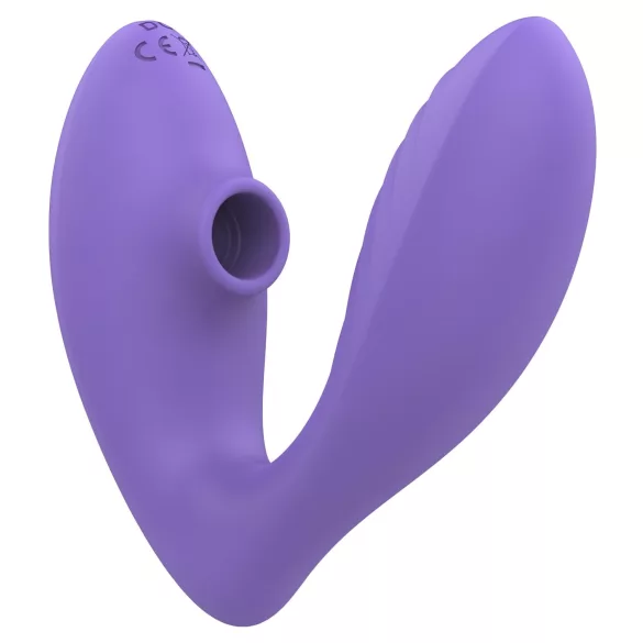ROMP Reverb - vibratore 2 in 1 con onde d’aria e punto G (viola)