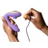 ROMP Reverb - vibratore 2 in 1 con onde d’aria e punto G (viola)