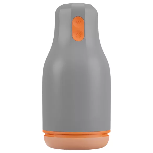 Rebel - masturbatore stretto impermeabile (naturale-grigio)