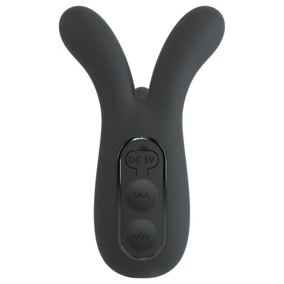 Smile - Vibratore punto G e prostata - Stimolazione doppia - Nero