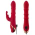 You2Toys Rabbit - vibratore ad anello vibrante rotante - silicone rosso
