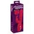 You2Toys Rabbit - vibratore ad anello vibrante rotante - silicone rosso