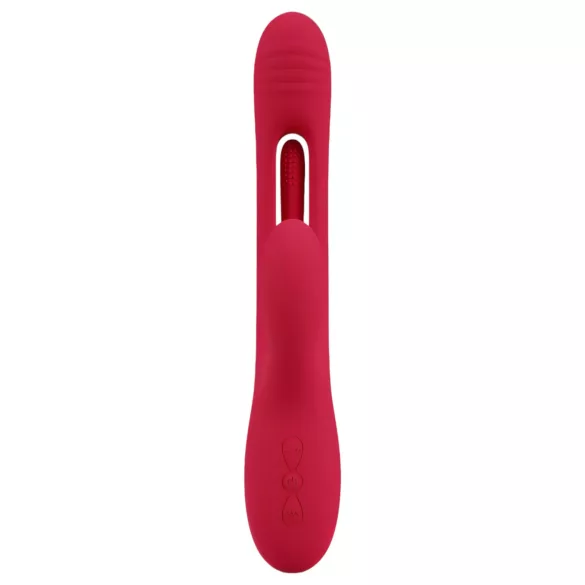 Smile - vibratore clitorideo leccalingua - rosso