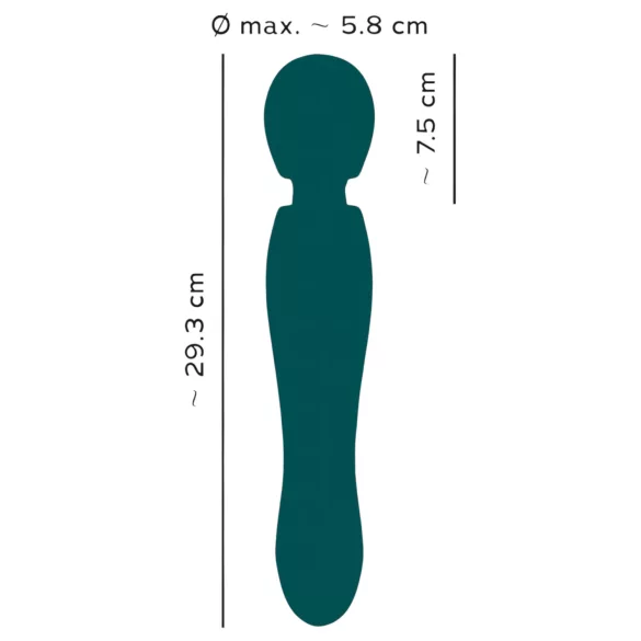 You2Toys Grande - vibratore massaggiante ricaricabile - verde