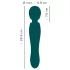 You2Toys Grande - vibratore massaggiante ricaricabile - verde