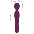 You2Toys Grande - vibratore massaggiatore ricaricabile - rosso