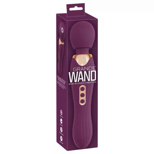 You2Toys Grande - vibratore massaggiatore ricaricabile - rosso