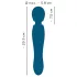 You2Toys Grande - vibratore massaggiatore ricaricabile - silicone blu