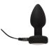 ANOS - plug anale vibrante e luminoso (nero)
