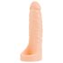 Realistixxx Double Fucker - dildo anale con imbracatura (color carne)