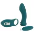 Couples Choice - vibratore 3 in 1 per coppia - silicone turchese