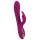 Javida - vibratore 3 in 1 con perline rotanti (viola)