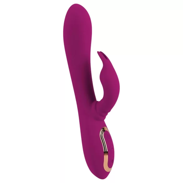 Javida - vibratore 3 in 1 con perline rotanti (viola)