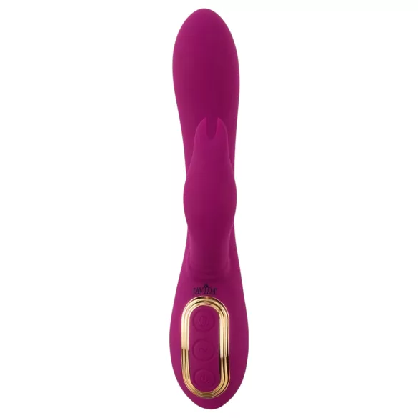 Javida - vibratore 3 in 1 con perline rotanti (viola)